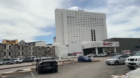 The Tropicana casino in Las Vegas is being demolished on May 18, 2024.