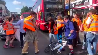 Biker Has Had Enough Of Climate Crazies Blocking Traffic