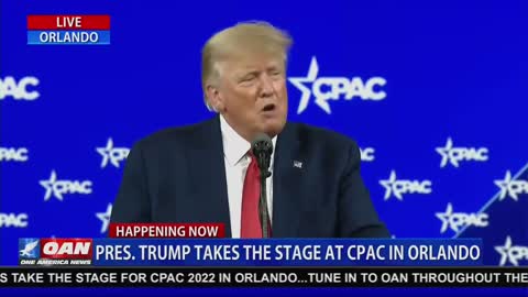 Trump addresses "New Election Laws" at CPAC in Orlando