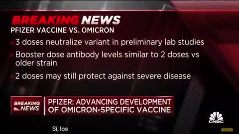 An Omnicron specific vaxx by March? How many doses of that?