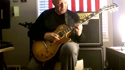 Taking the 50's Gibson Les Paul for a test drive