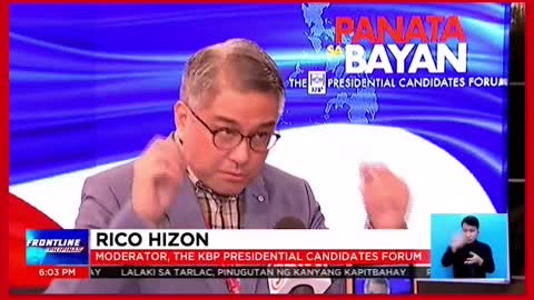 PANATA SA BAYAN:The KBP Presidential Forum 그