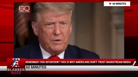 Remember This Interview? This Is Why Americans Don't Trust Mainstream Media