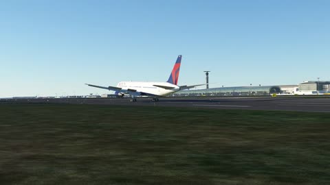 Delta Boeing 767 Spotted at Paris (LFPG) Airport