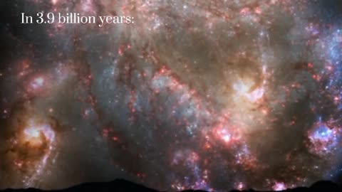 Our milky way is on a collision course with another spiral Galaxy