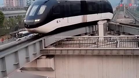Driverless Small metro 🤯🤯 in china #shorts #china