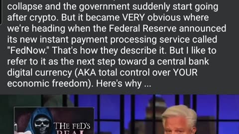 Glenn Beck on CBDC in the US in the form of FedNow
