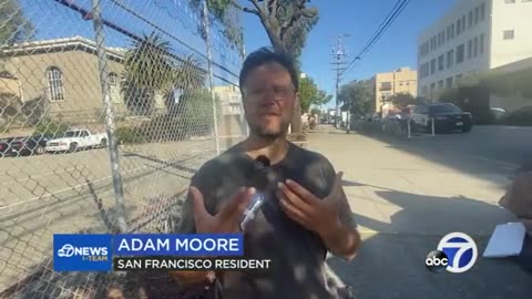 San Fransisco - Homeless Pedophile Camped Near San Fran School with Signs for Meth and ‘Free Fentanyl’ - WTF!