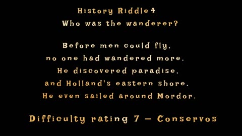 Five History Riddles