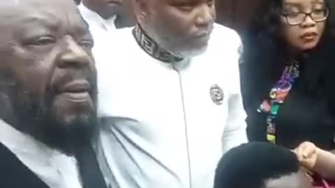 Arrival of Nnamdi Kanu