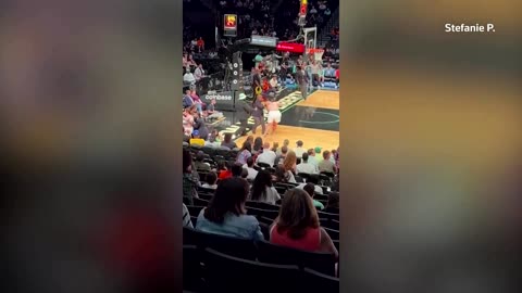 Pro-abortion protesters interrupt WNBA game in New York