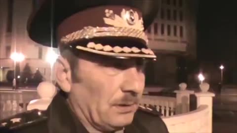 A Ukrainian officer at Maidan during the Ukrainian coup