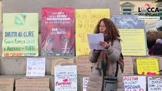 2023-01-21/04 - Manifestazione NOGIANIDAY, Pisa - Paola Caforio (Medicina Democratica)