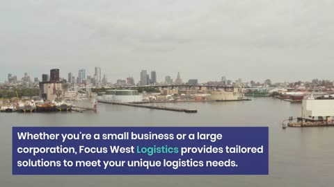 Focus West Logistics is your gateway to efficient and reliable logistics solutions in Canada