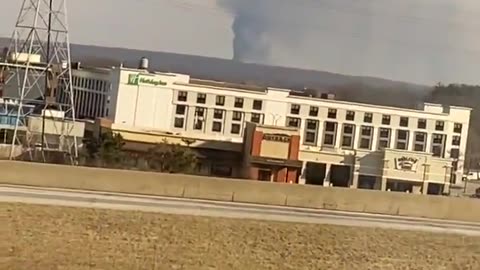 Eye witness video of the metal facility explosion in Bedford, Ohio