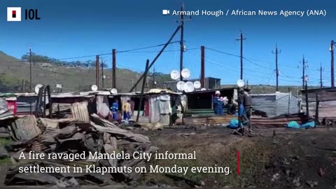 Watch: Gift of the Givers assists fire victims of Mandela City in Klapmuts