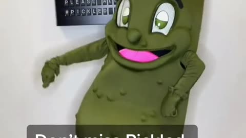 1_It’s #NationalPickleDay and one thing about our mascot Half-Sour Harvey is he wants you to watch