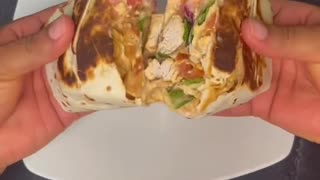 Healthy Chicken Burrito| Low Calorie