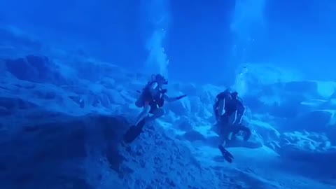Diving near the Mariana Trench