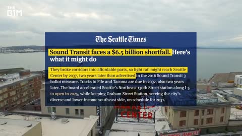 Seattle is Building a $54BN New Railway