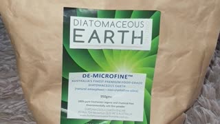 FOOD GRADE diatomaceous earth for parasite elimination