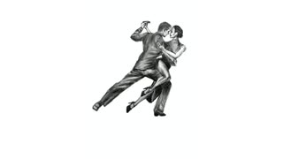 Argentine Tango time-lapse art (No. 334)