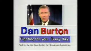 October 1992 - Congressman Dan Burton: "Fighting for You, Every Day"