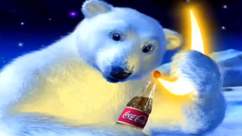 Coca Cola - Vieja Publicidad con osos polares