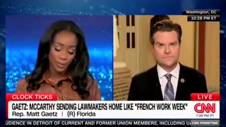 Matt Gaetz Fact Checks CNN Propaganda Live