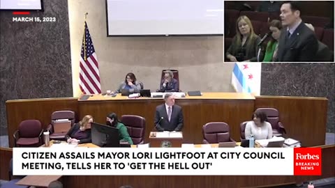 "Pack Your Bags and Get the Hell Out!" - Speaker Tears Chicago Mayor Lightfoot a New One