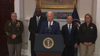 Biden: "I don't think anybody can deny the impact of the climate crisis anymore"