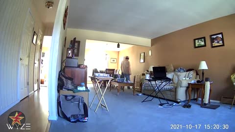 Wyze Cam Pan V2 Sample Footage