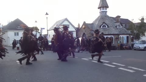 Beltane Border Morris - Kitty Jay - Chagford - 3 Aug 23