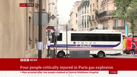 Paris explosion leaves several people in critical condition - BBC News#Paris #France #BBCNews