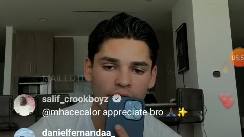 Ryan Garcia with n3on and adin ross well others on ig live 3/10/24