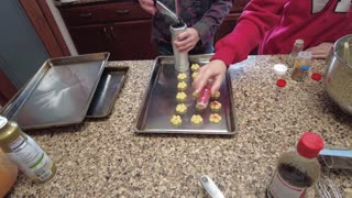 Homestead Kids Making Easy Spritz Cookies
