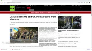 Ukraine Bans Western Media