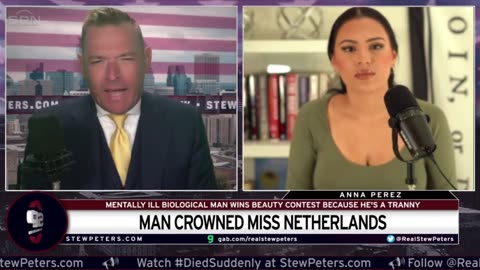 TRANNY CROWNED MISS NETHERLAND ANNA PEREZ SPEAKS ABOUT TRANS FREAKS DESTROYING REAL WOMANHOOD