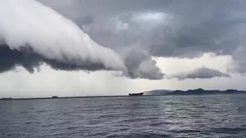 Strange HAARP like cloud seen in Brazil