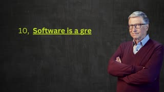 Bill Gates A Goldin Words To I choose a lazy person to do a hard job.