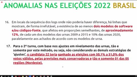 Auditoria das Eleições Brasileiras de 2022 - Parte 2