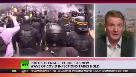 Large Protests In France, Italy, Australia Against Covid Restrictions, Vaccine Passport and Government Tyranny