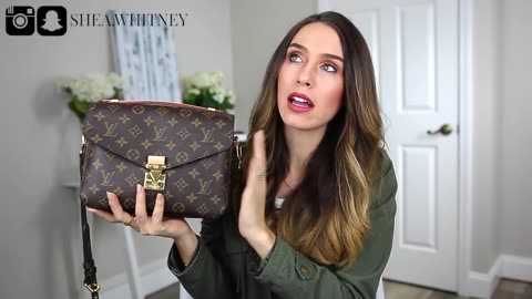 WHAT'S IN MY BAG - LOUIS VUITTON POCHETTE METIS - Shea Whitney