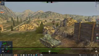 KV-1S on Mines