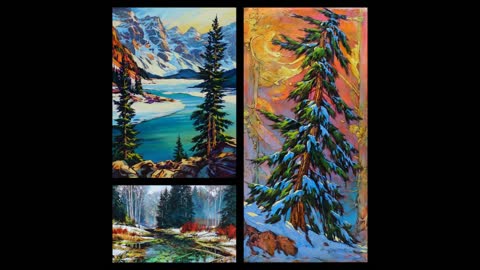 Canadian Landscape Painter David Langevin in British Columbia