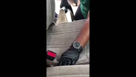 Guy Vacuums Dirt off Car Seat- Is Yours This Dirty_
