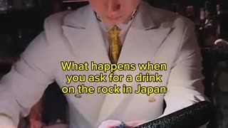 This Japanese bartender is too powerful.