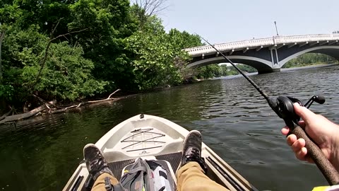 part 2 of St. Joseph River kayak fishing.
