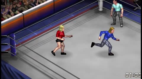 Ivory Hecker Vs. Lara Logan (Fire Pro Wrestling World)