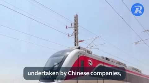 Egypt's first railway built by China opened